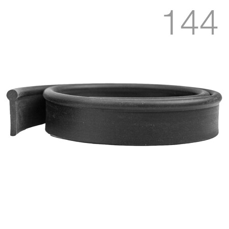 Blackdiamond Round Top Soft Squeegee Rubber Gross  12 Inch, 144PK BD-A-144-12S